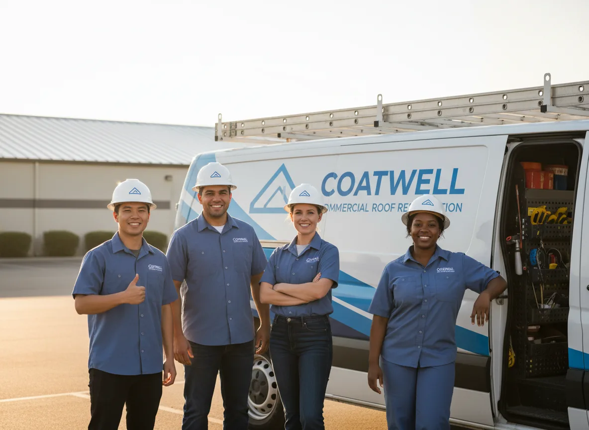 Commercial roof coating company in Freeport, ME